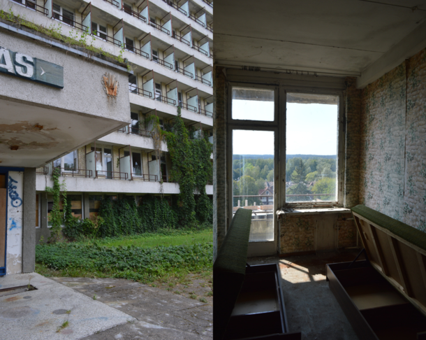 Huge abandoned sanatorium from last summer