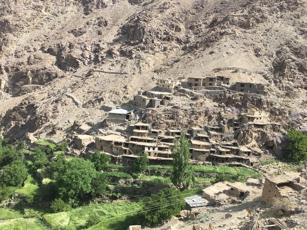 Hunderman Brok village Kargil India Abandoned since  Bombed extensively during  Kargil war