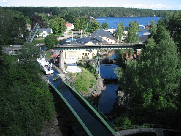 Hverud aqueduct Sweden