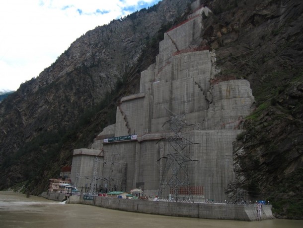 Hydroelectric powerplant Himachal Pradesh India 