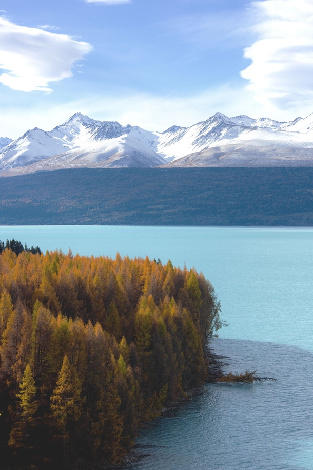 I cant tell if I took a picture of a painting or beautiful Lake Tekapo New Zealand  relativebrand