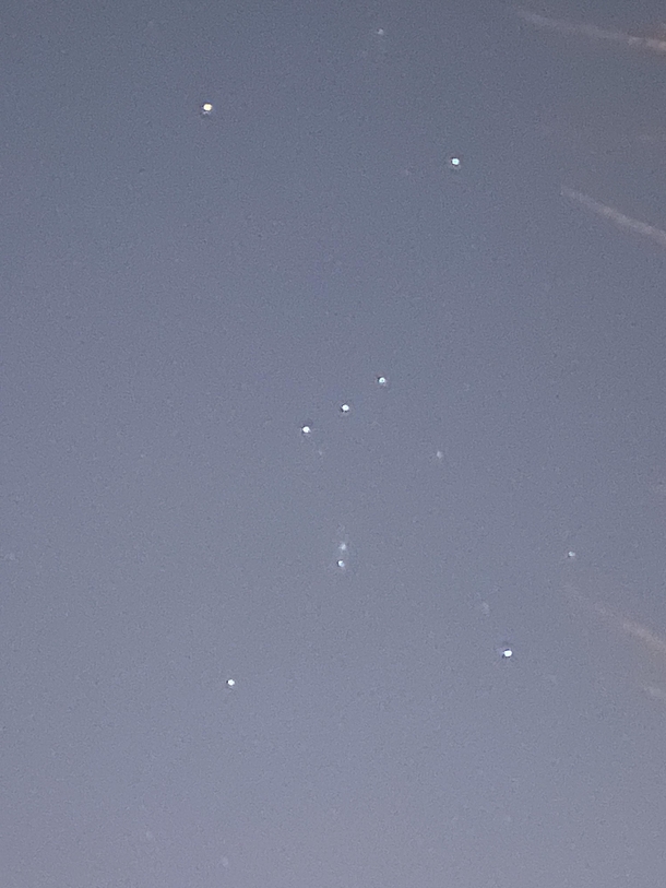 I captured Orion underneath a Bortle  sky