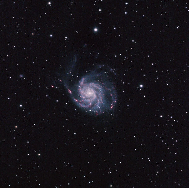 I captured The Pinwheel Galaxy M 