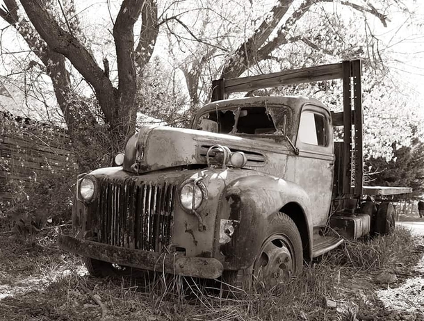 I enjoy photographing old abandoned cars and trucks Its my thing Lol Photo was taken on my Canon D but I saved it to my phone and shared here