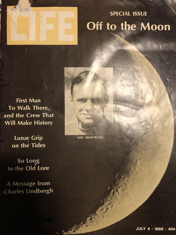 I found an original copy of the  issue of LIFE Magazine at a thrift store for  I was unsure of the condition of the inside pages as it was in a frame but happy to say its near mint Other than the fading and damage on the cover of course Not too bad for a 