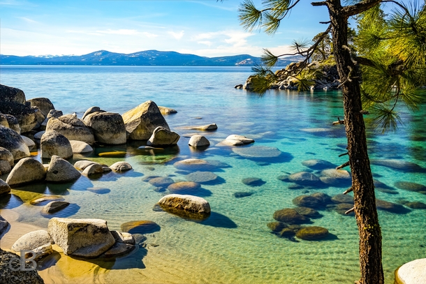 I hear we are doing Lake Tahoe today Here is Secret Cove on the Nevada-side of the lake 