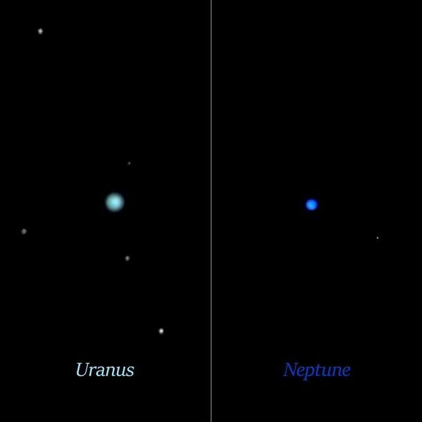 I recieved requests to post only Uranus and Neptune from my latest composite Here you go In case you missed my last post these are part of my solar system collage taken from my yard in northern California