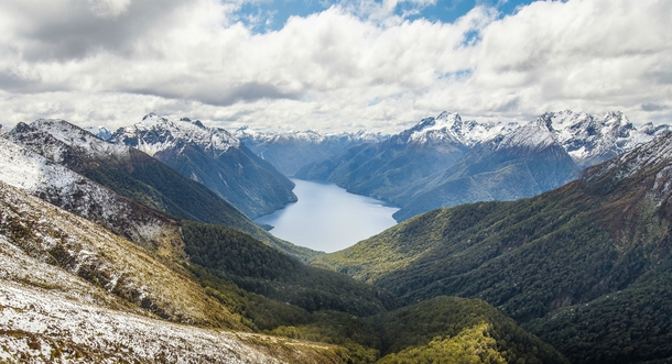I spent two months last year backpacking through New Zealand This is what a typical day looked like Fiordland National Park South Island 