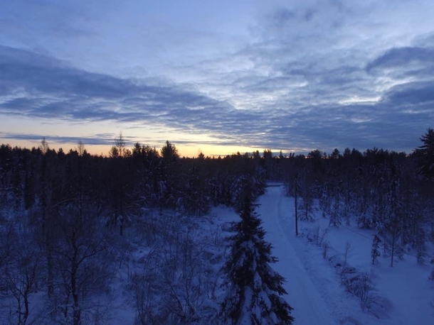 I took this a few weeks ago on my drone - Its my front driveway