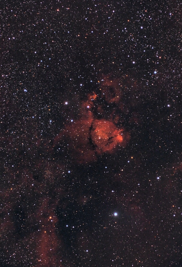 I took this photo of the Fish Head Nebula - IC  
