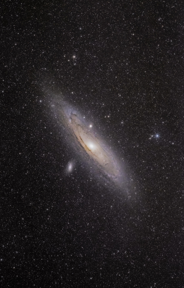 I took this widefield image of Andromeda the beautiful spiral galaxy M 