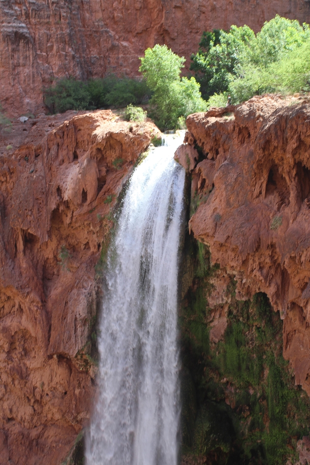 I was born and raised in Arizona and I only recently started appreciating the beauty of where I live This was taken at Mooney falls and I hope one day Ill be lucky enough to visit the Confluence 