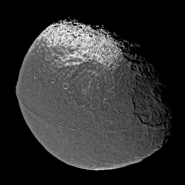 Iapetus- a moon of Saturn