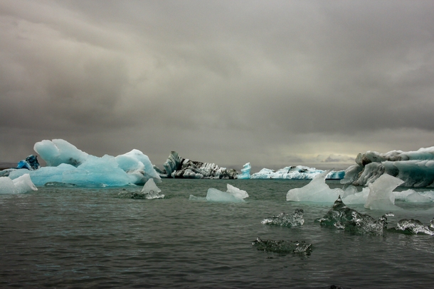 Ice Floes of Jokulsarlon Iceland 