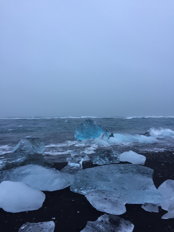 Icelandic Beach Ice  OC
