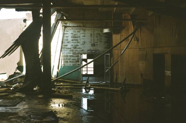 In a abandoned horse track in Southern Vermontshot on film