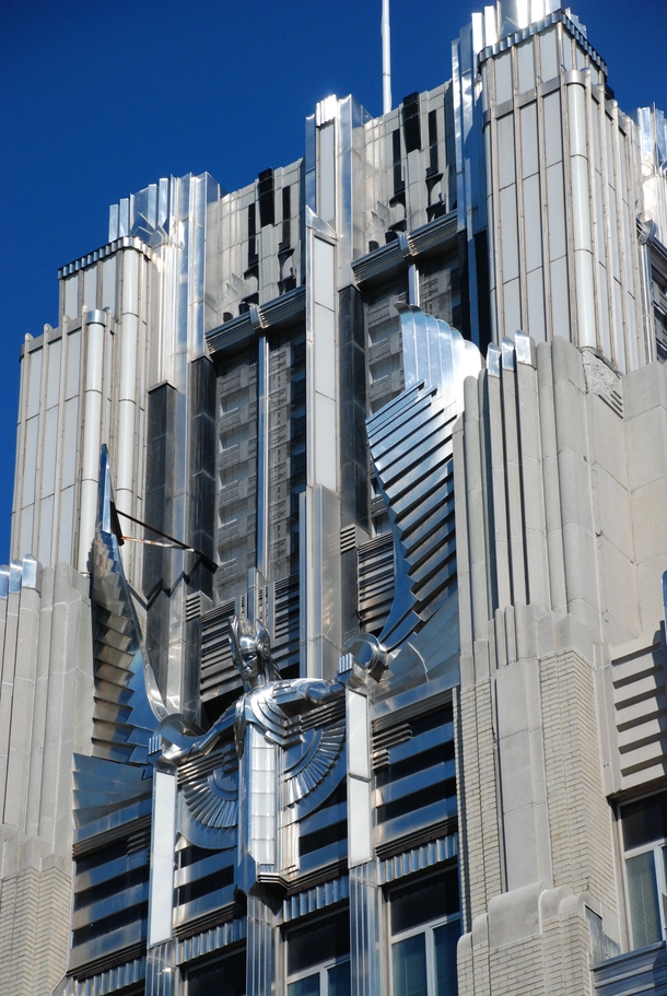 In the theme of Art Deco my favorite Detail of the Niagara-Mohawk Building Syracuse NY United States MIC 