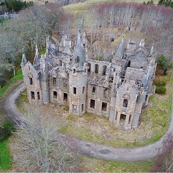 Incredible Abandoned Scottish Castle