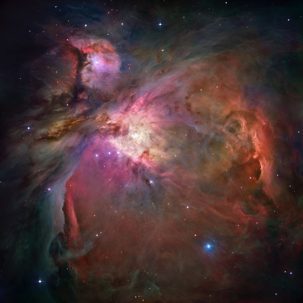 Incredible picture of the Orion Nebula taken by the Hubble Space Telescope in  
