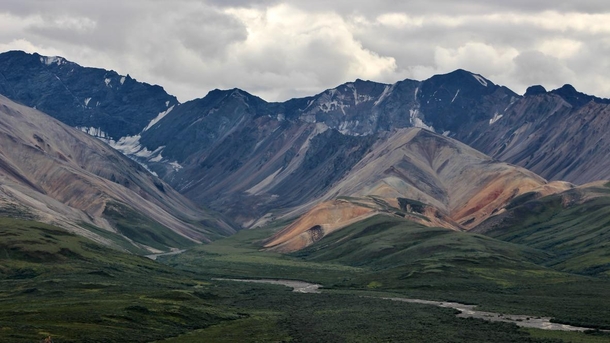 Incredible Polychrome Mountains in Denali National Park Alaska  Instagram onbphoto