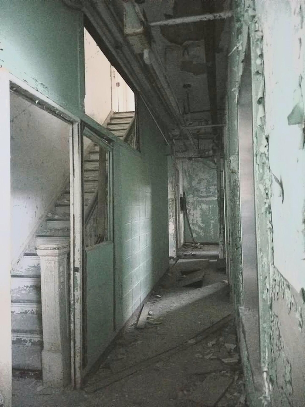 Inside an abandoned asylum in Maryland USA