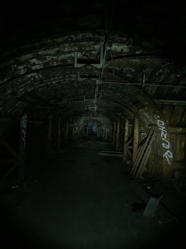 Inside an abandoned missle silo