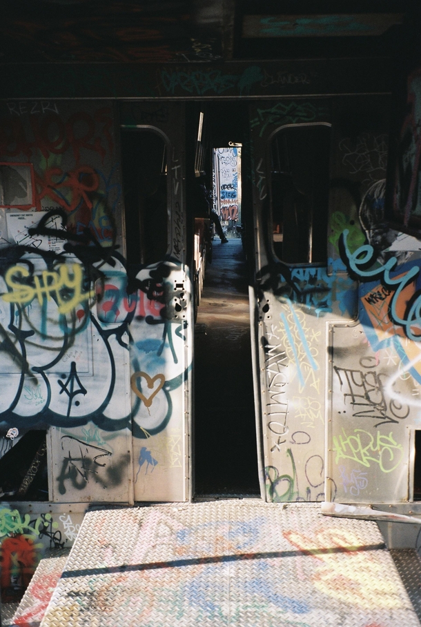 Inside an Abandoned Train
