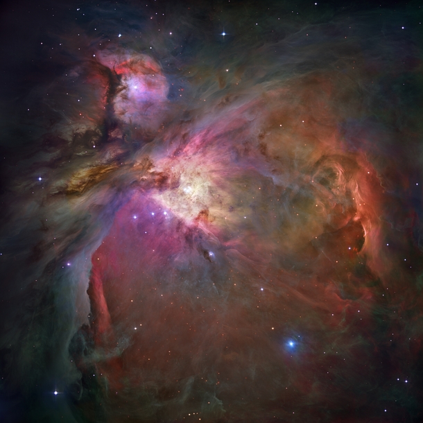 Inside the Orion Nebula 