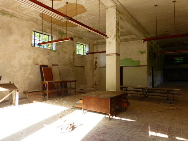 Interior of Abandoned Company Store in Southern West Virginia