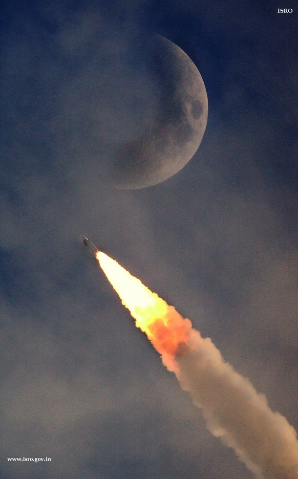 ISRO just posted this picture 