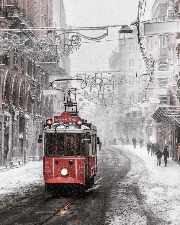Istanbul in the winter