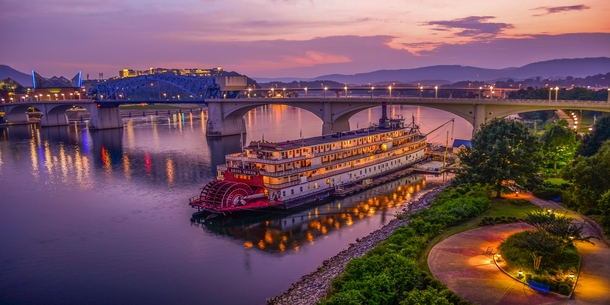 It probably wont make it to the top but heres Chattanooga 
