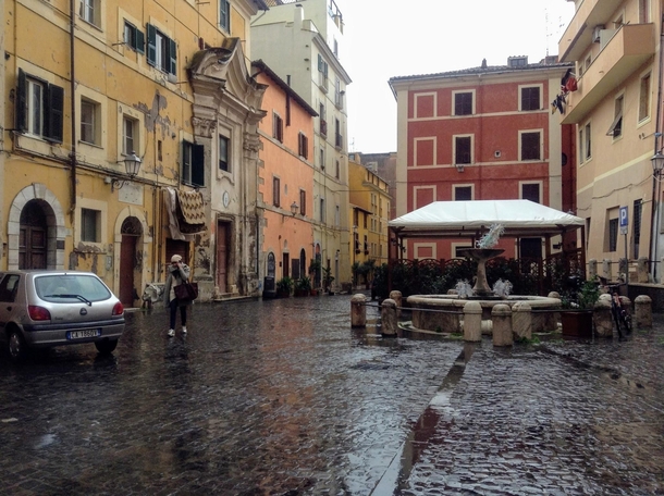 Italy - La Spezia in the rain