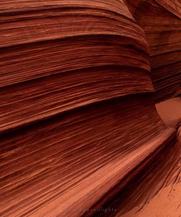 Its just incredible that nature created that texture on sandstone The Wave Arizona  farbeyondlights