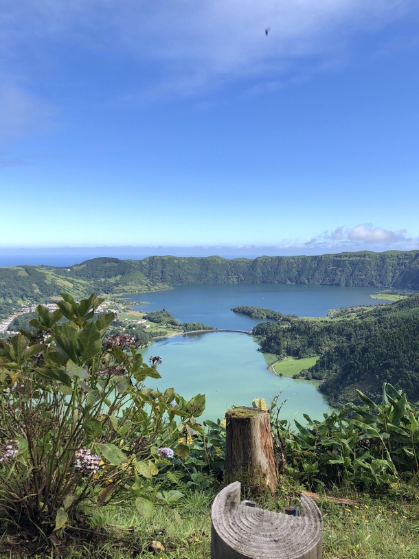 Ive never seen so many shades of blue - Azores Portugal 
