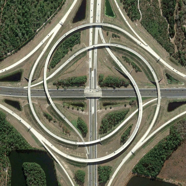Jacksonville Interchange Spiral 