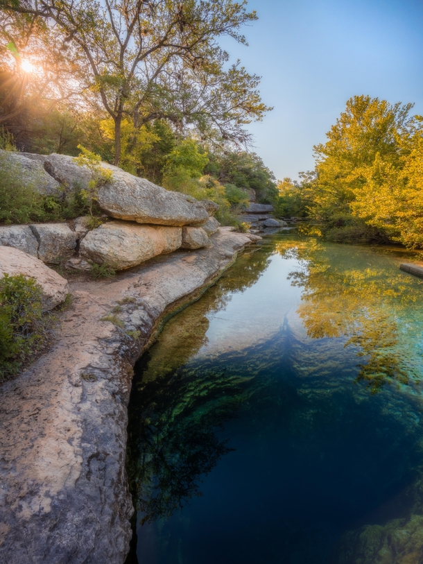 Jacobs Well in Central Texas USA  x