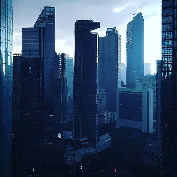 Jakarta in the morning