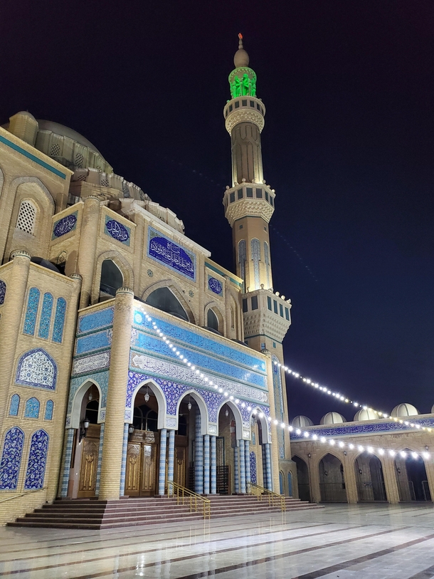 Jalil Khayat Mosque in Erbil Iraq  Photo taken  hour ago