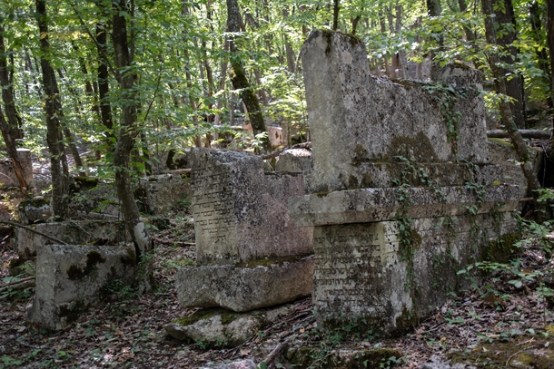 Jewish Karaite Cemetery near Bakhchisaray Crimea 