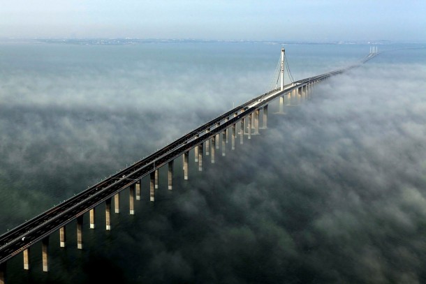 Jiaozhou Bay Bridge China 
