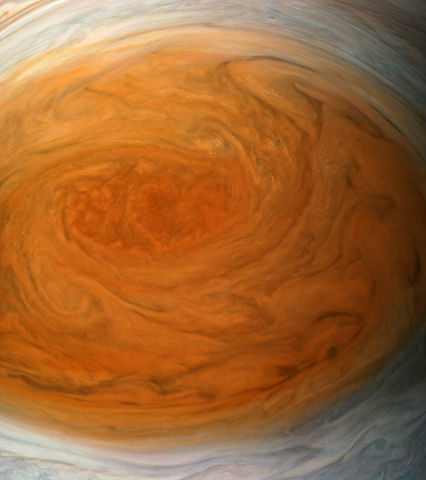 Jupiters Great Red Spot Juno Perijove 