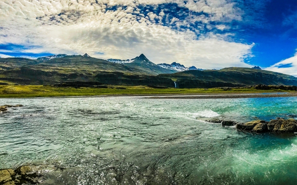 Just a little pit stop view while driving along Icelands Ring Road 