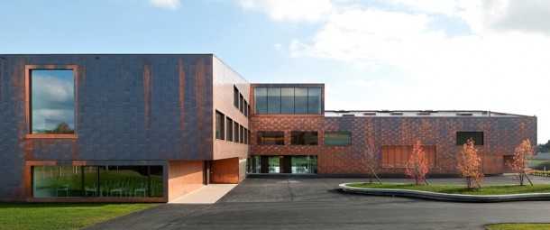 Just a school in Switzerland Architects Graeme Mann amp Patricia Capua Mann 