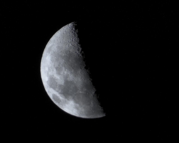 Just a simple pic of the moon I took from my backyard with a D  OC