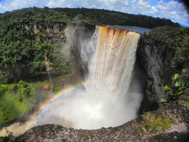 Kaiteur Falls Guyana South America Largest Single drop waterfall in the world by Volume I chartered a plane here last year Very remote but untouched location 