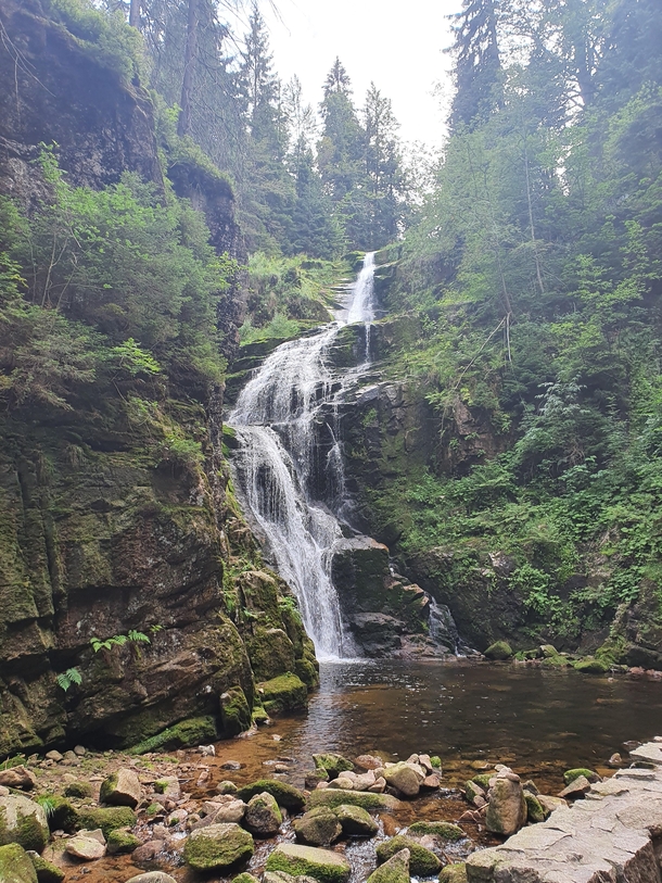 Kamieczyk Waterfall Poland 