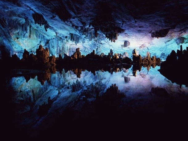 Karst Cave China 