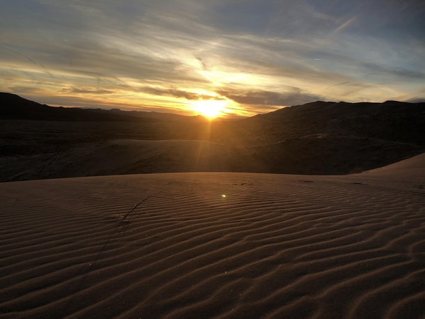 Kelso Dunes in Mojave National Preserve CA 