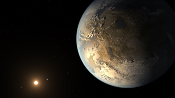 Kepler-f the first Earth-size Planet in the Habitable Zone 
